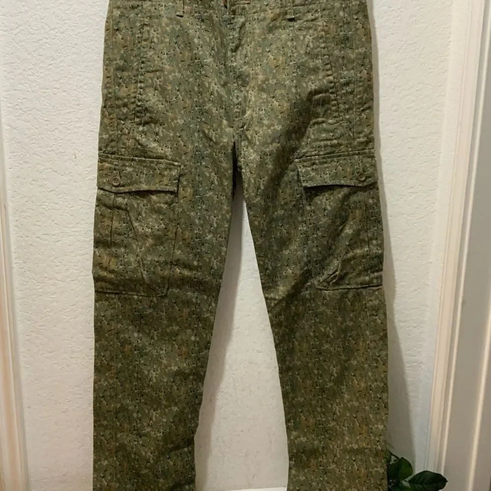 Mens Levi’s Slim Straight Cargo Camouflage Pants 31x30